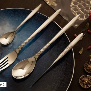 سرویس قاشق 138پارچه 24نفره بی وی کی کد 742324