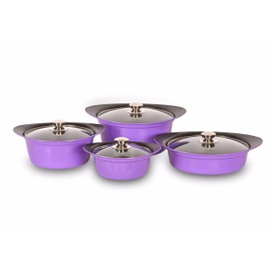 سرویس پخت و پز 8 پارچه کاج نچسب مدل ساینا