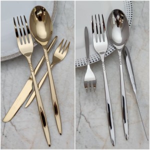 سرویس قاشق و چنگال ۳۰ نفره اس جی S.G پارچه 143