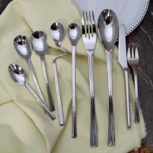 سرویس قاشق و چنگال ۳۰ نفره اس جی S.G پارچه 143