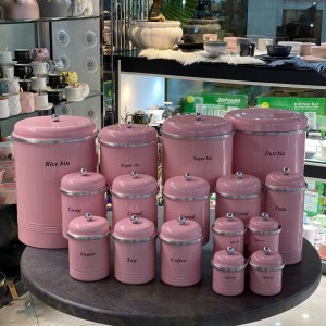 سرویس آشپزخانهRiver رنگ صورتی کد 03