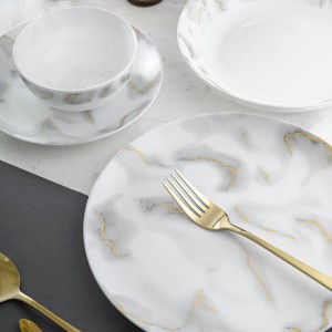 سرویس غذاخوری گلدن اوپال 26 پارچه  ابر و باد قالب Diwali