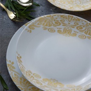 سرویس غذاخوری گلدن اوپال 26 پارچه ترنج قالب Diwali