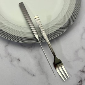 ست 12پارچه کارد وچنگال میوه خوری (3 بعدی) ۳۶۱ تمام براق