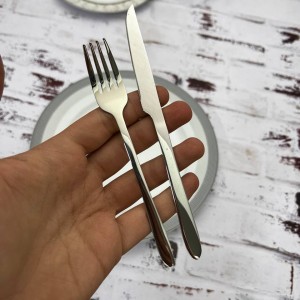 ست 12پارچه کارد وچنگال میوه خوری تخت دونا