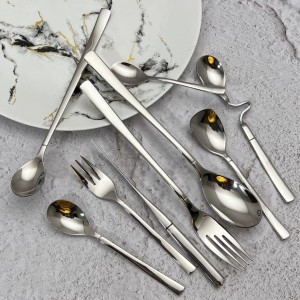 سرویس قاشق و چنگال نیوبرلین 24 نفره 136 پارچه طرح شیکاگو