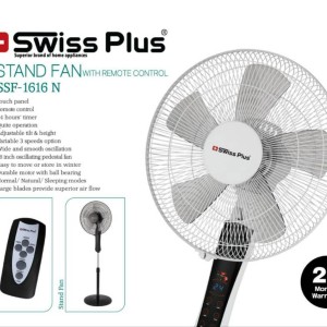 پنکه پایه بلند سوئیس پلاس مدل SSF-1616 – Swiss Plus