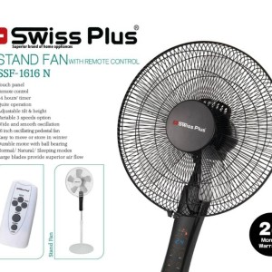 پنکه پایه بلند سوئیس پلاس مدل SSF-1616 – Swiss Plus