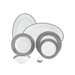 سرویس چینی زرین ۲۸پارچه سورن سری ایتالیا (عالی)