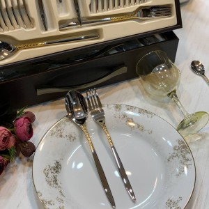 سرویس  قاشق و چنگال ۳۰ نفره رزنباخ دارای گارانتی مادام العمر