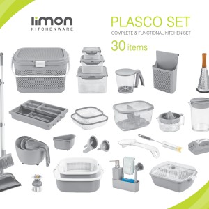 سرویس جهیزیه 30 پارچه لیمون مدل پلاسکو