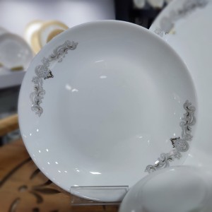 سرویس غذاخوری آرکوپال 6 نفره  طرح  نگین گلدن اپال