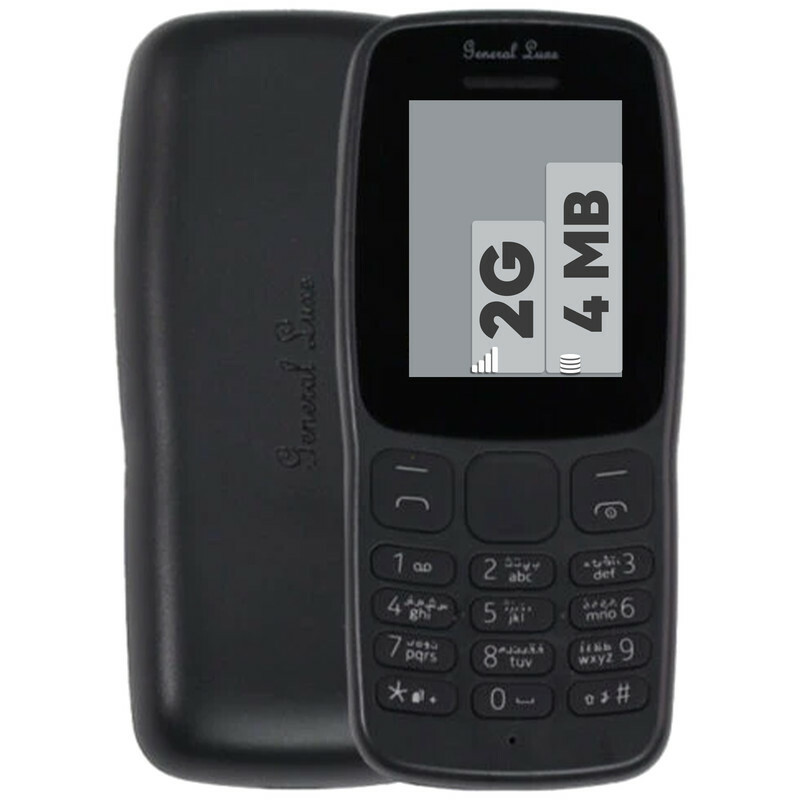 گوشی موبایل جنرال لوکس مدل 106 دو سیم کارت ظرفیت چهار مگابایت