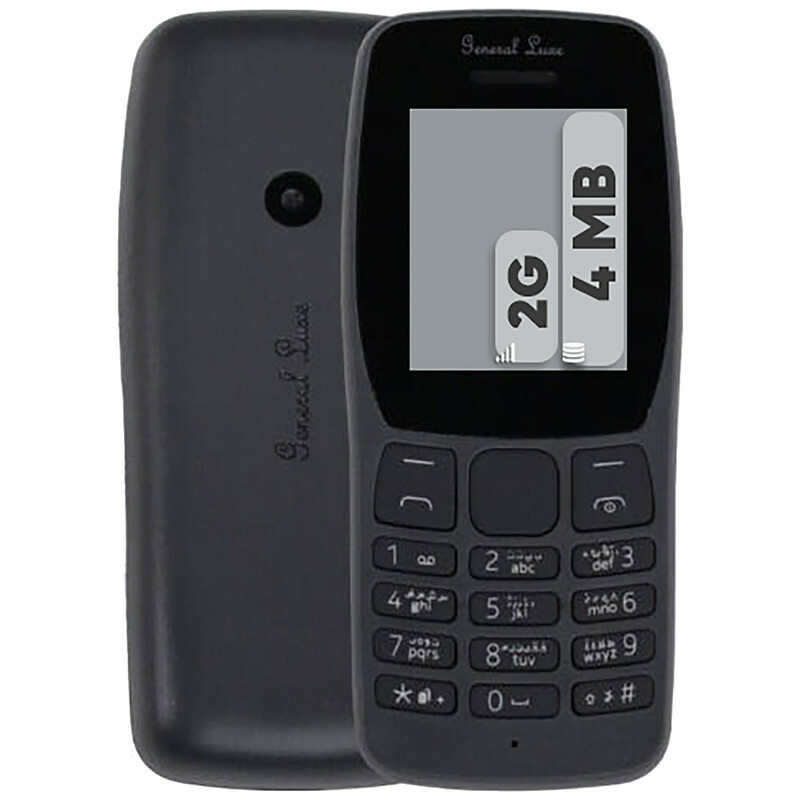 گوشی موبایل جنرال لوکس مدل 110 دو سیم کارت ظرفیت چهار مگابایت