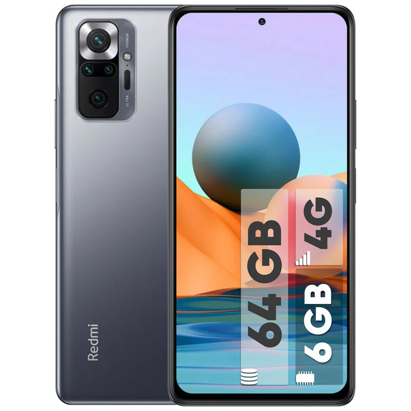 گوشی موبایل شیائومی مدل Redmi Note 10 pro M2101K6G دو سیم‌ کارت ظرفیت 64 گیگابایت و رم 6 گیگابایت