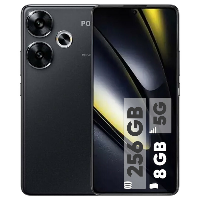 گوشی موبایل شیائومی مدل Poco F6 دو سیم کارت ظرفیت 256 گیگابایت و رم 8 گیگابایت