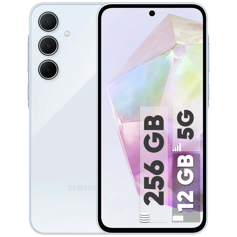 گوشی موبایل سامسونگ مدل Galaxy A35 دو سیم کارت ظرفیت 256 گیگابایت و رم 12 گیگابایت
