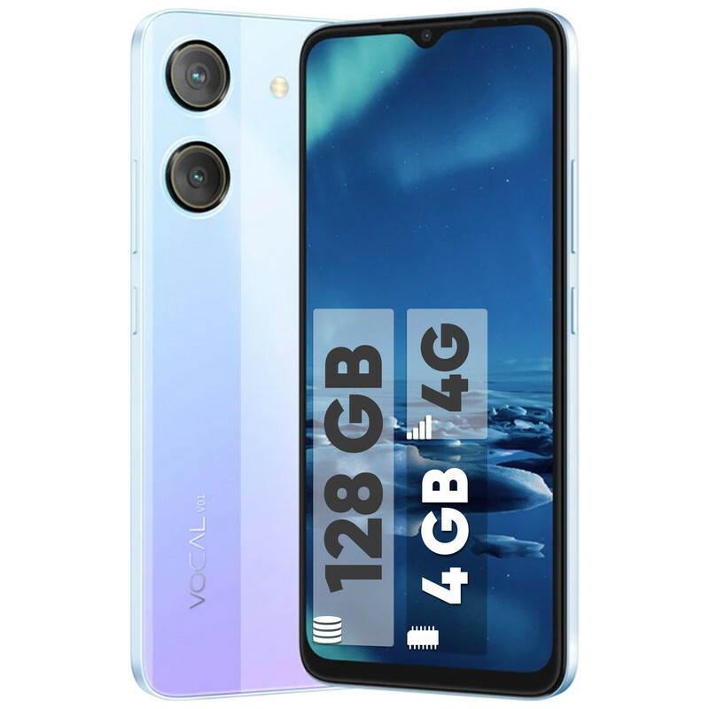 گوشی موبایل وکال مدل V01 دو سیم کارت ظرفیت 128 گیگابایت و رم 4 گیگابایت