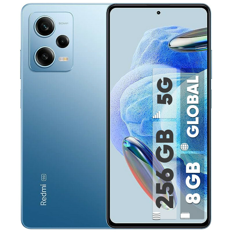 گوشی موبایل شیائومی مدل Redmi Note 12 Pro 5G دو سیم کارت ظرفیت 256 گیگابایت و رم 8 گیگابایت - گلوبال