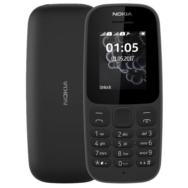 گوشی موبایل نوکیا مدل 105 -TA1034 دو سیم‌ کارت