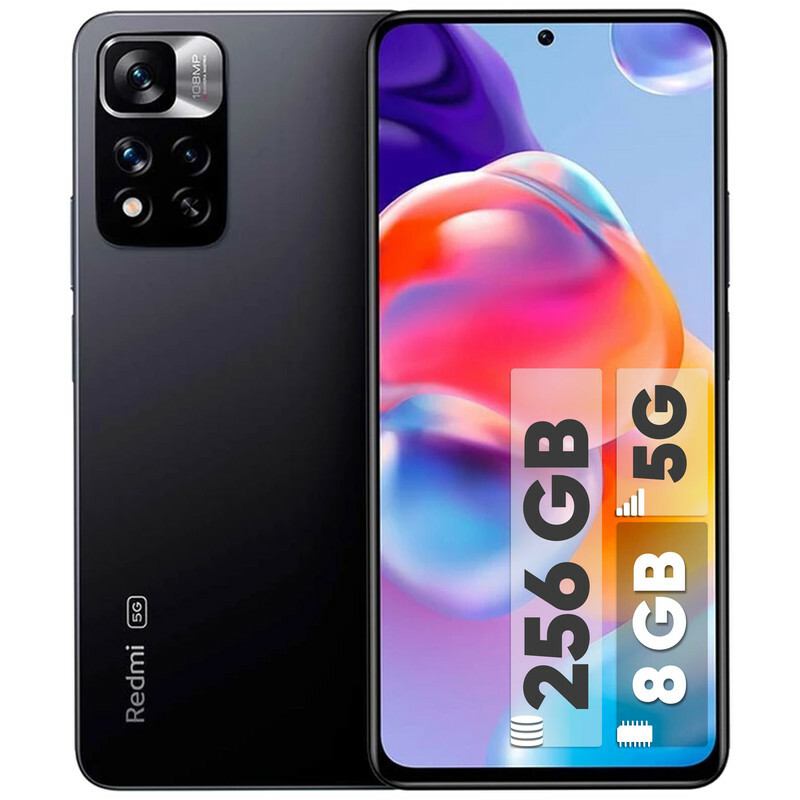 گوشی موبایل شیائومی مدل Redmi Note 11 Pro Plus 5G 21091116UG دو سیم‌ کارت ظرفیت 256 گیگابایت و رم 8 گیگابایت