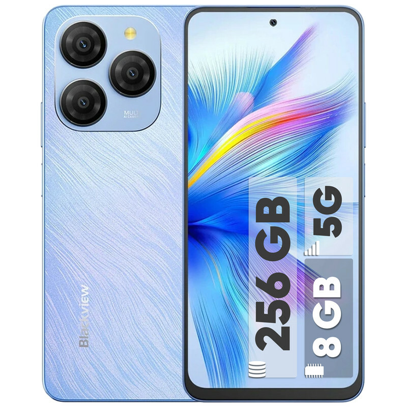 گوشی موبایل بلک ویو مدل Shark 9 دو سیم کارت ظرفیت 256 گیگابایت و رم 8 گیگابایت