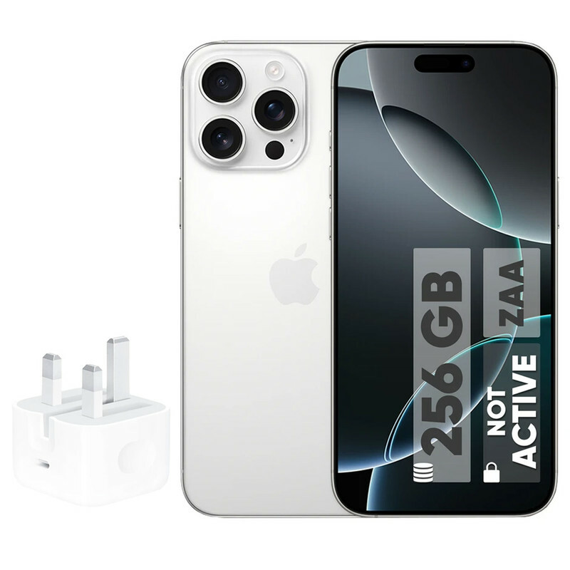 گوشی موبایل اپل مدل iPhone 16 Pro ZAA دو سیم کارت ظرفیت 256 گیگابایت و رم 8 گیگابایت - به همراه شارژر 20 وات اپل