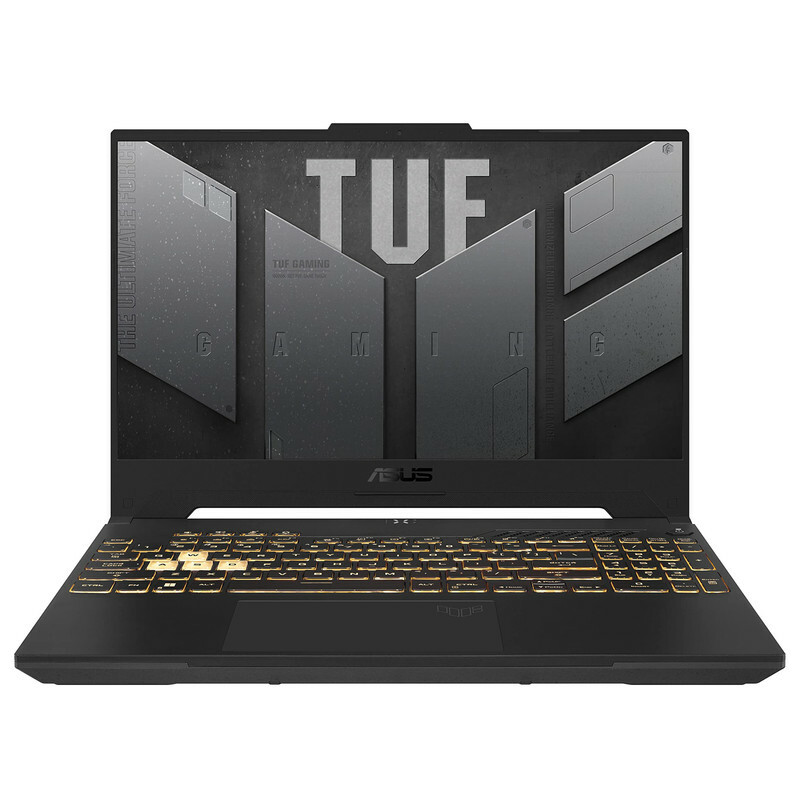 لپ تاپ 15.6 اینچی ایسوس مدل TUF Gaming F15 FX507ZC4-HN008-i7 12700H-16GB DDR4-512GB SSD-RTX3050-FHD 144Hz