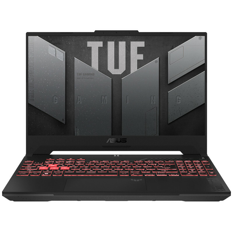 لپ تاپ 15.6 اینچ ایسوس مدل TUF Gaming A15 (2024) FA507UI-LP034W-R9 8945HS-16GB DDR5 5600MHz-1TB SSD-RTX4070 8GB-FHD 144Hz-W