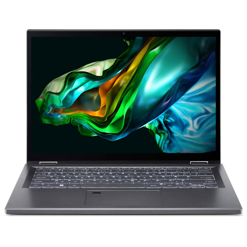 لپ تاپ 14 اینچی ایسر مدل Aspire Spin 14 ASP14-51MTN-7682-Core 7 150U-16GB LPDDR5-2TB SSD-Touch-W-Backlit-Fingerprint - کاستوم شده