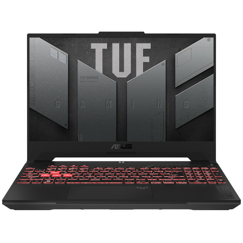 لپ تاپ 15.6 اینچ ایسوس مدل TUF Gaming A15 (2024) FA507UI-LP034W-R9 8945HS-16GB DDR5 5600MHz-512GB SSD-RTX4070 8GB-FHD 144Hz - کاستوم شده
