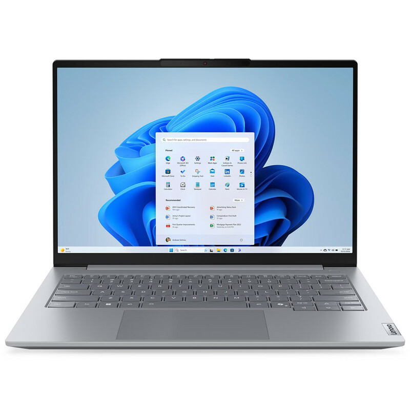 لپ تاپ 14 اینچی لنوو مدل ThinkBook 14 G8 IAL-Core Ultra 7 255H-32GB DDR5 5600MHz-1TB SSD-IPS 60Hz-Backlit-Fingerprint به همراه کیف - کاستوم شده