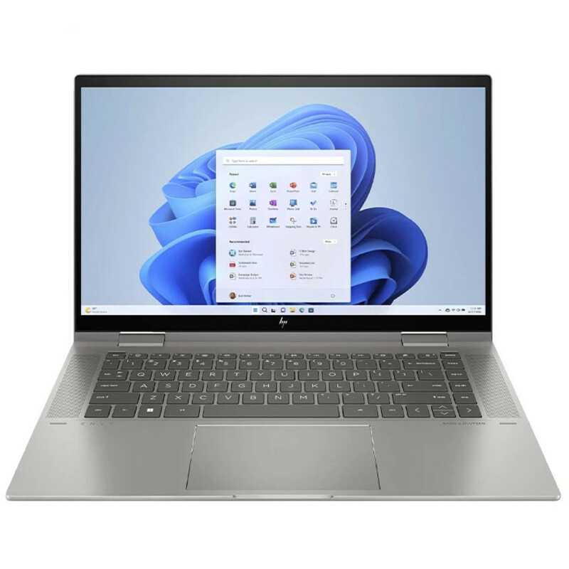 لپ تاپ 15.6 اینچی اچ‌ پی مدل Envy x360 15-FE1073cl-Core Ultra 7 155U-32GB LPDDR5 6400MHz-1TB SSD-Touch-Backlit-W