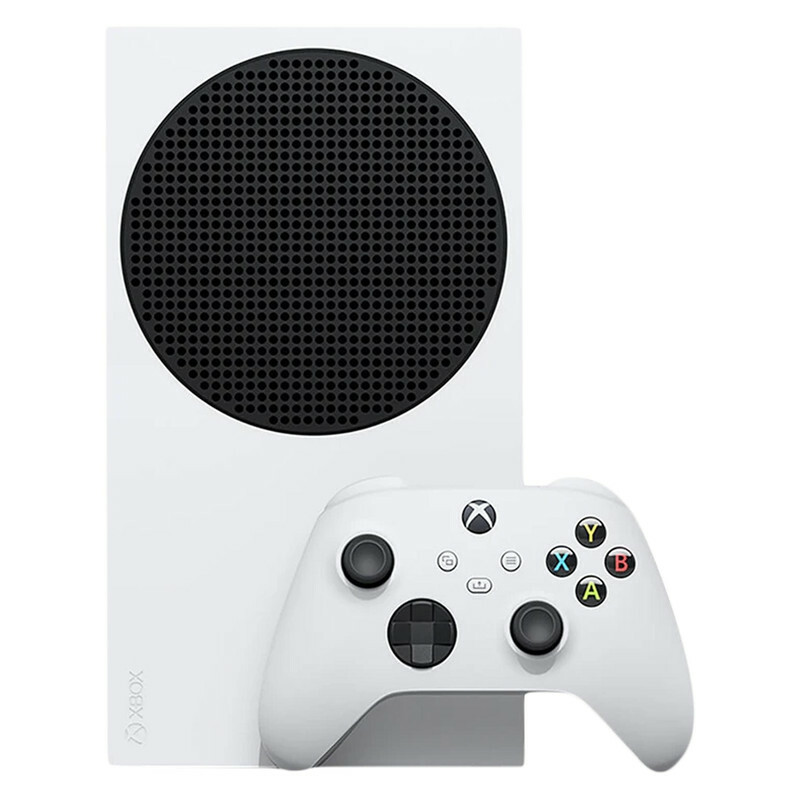 کنسول بازی مایکروسافت مدل XBOX SERIES S ظرفیت 512 گیگابایت به همراه کارت طلایی نصب بازی