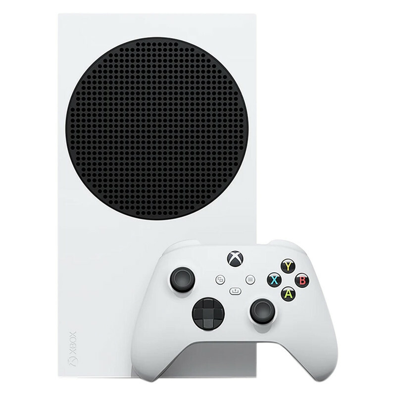 کنسول بازی مایکروسافت مدل Xbox Series S ظرفیت 512 گیگابایت به همراه دسته اضافی و کارت طلایی نصب بازی