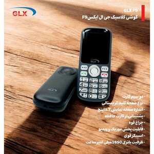گوشی موبایل جی ال ایکس مدل GLX F9 دو سیم کارت