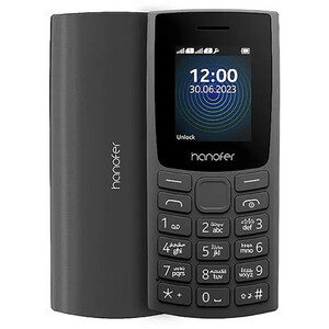گوشی موبایل هانوفر مدل 105 2023 دو سیم کارت ظرفیت 32 مگابایت و رم 24 مگابایت