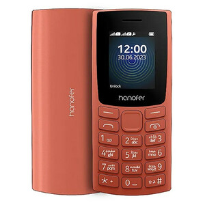 گوشی موبایل هانوفر مدل 106 2023 دو سیم کارت ظرفیت 32 مگابایت و رم 24 مگابایت