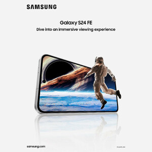 گوشی موبایل سامسونگ مدل S24 FE دو سیم کارت ظرفیت 256 گیگابایت و رم 8 گیگابایت - ویتنام - به همراه شارژر 25 وات سامسونگ