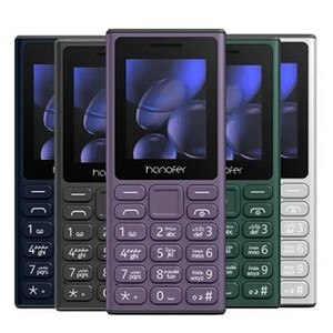 گوشی موبایل هانوفر مدل 105 2024 دو سیم کارت ظرفیت 32 مگابایت و رم 32 مگابایت