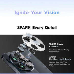 گوشی موبایل تکنو مدل Spark 30 Pro دو سیم کارت ظرفیت 256 گیگابایت و رم 8 گیگابایت