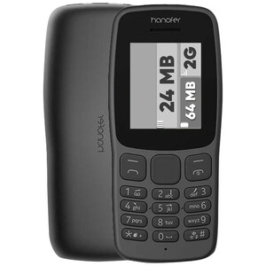 گوشی موبایل هانوفر مدل 106 دو سیم کارت ظرفیت 24 مگابایت و رم 64 مگابایت