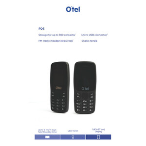 گوشی موبایل اوتل مدل F06 دو سیم کارت ظرفیت 32 مگابایت