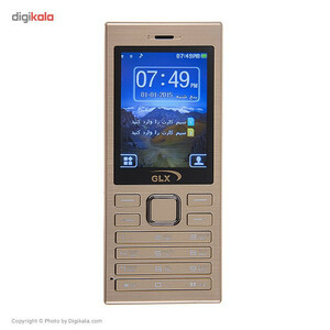 گوشی موبایل جی ال ایکس مدل 2690 Gold دو سیم کارت