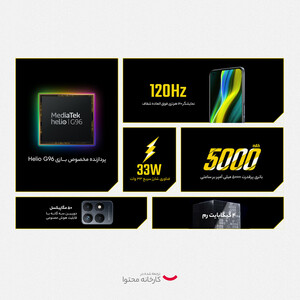 گوشی موبایل ریلمی مدل Narzo 50 دو سیم کارت ظرفیت 128 گیگابایت و رم 4 گیگابایت