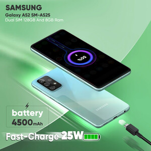 گوشی موبایل سامسونگ مدل Galaxy A52 SM-A525 دو سیم‌کارت ظرفیت 128 گیگابایت و رم 8 گیگابایت