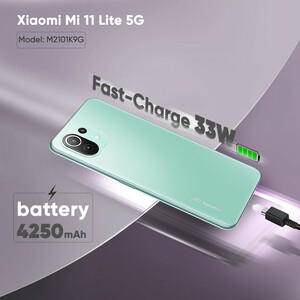 گوشی موبایل شیائومی مدل Mi 11 Lite 5G M2101K9G دو سیم‌ کارت ظرفیت 128 گیگابایت و 6 گیگابایت رم