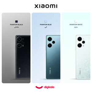 گوشی موبایل شیائومی مدل Poco F5 5G دو سیم کارت ظرفیت 256 گیگابایت و رم 12 گیگابایت - گلوبال