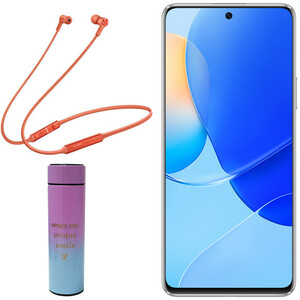 گوشی موبایل هوآوی مدل nova 9 SE دو سیم کارت ظرفیت 128 گیگابایت و رم 8 گیگابایت به همراه هدفون بی سیم FreeLace و فلاسک هوشمند