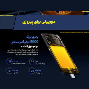 گوشی موبایل شیائومی مدل Poco X5 Pro 5G دو سیم کارت ظرفیت 256 گیگابایت و رم 8 گیگابایت - گلوبال